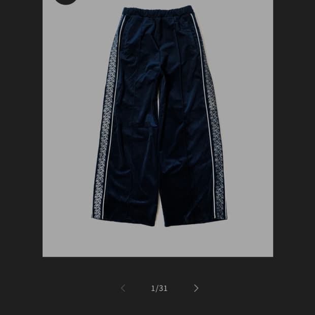 캠퍼우드 트랙팬츠 네이비L