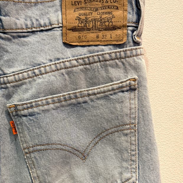 90's Levi's 610 Orange Tab (30.5)