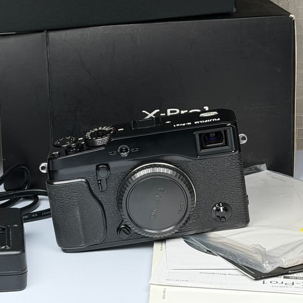 후지필름 X-Pro1 미러리스 카메라 바디, 레트로 빈티지 색감