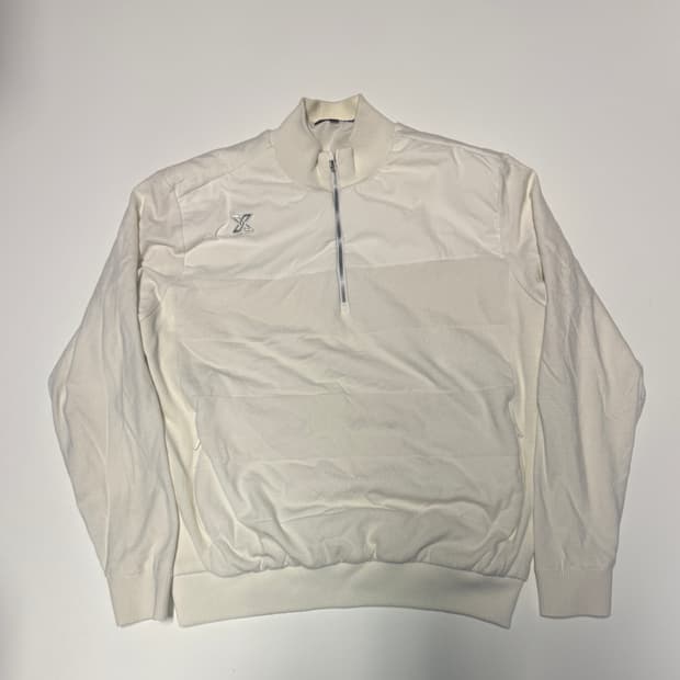 JDX 골프 22년도 방풍 반집업 니트 L