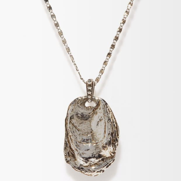 알렉산더 맥퀸 Oyster 네클리스