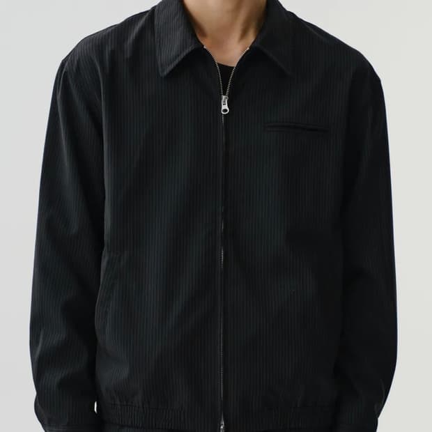 다이브인 스트라이프 블루종 블랙