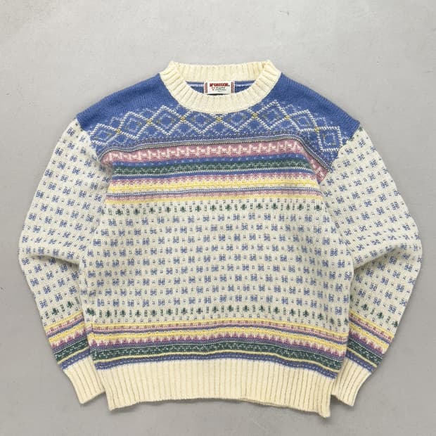 맥그리거 페어아일 스웨터