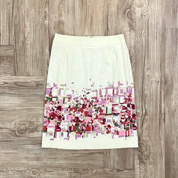 Max mara 아트 플라워 스커트