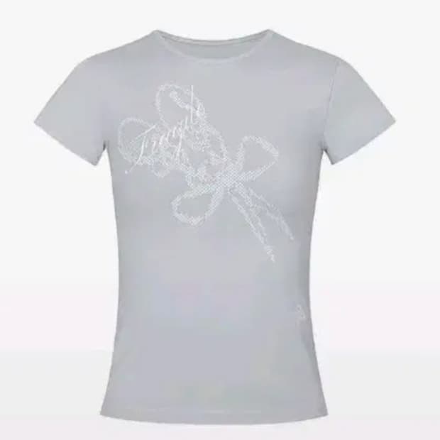 페인오어플레져 FRAGILE GRAPHIC TEE light mint
