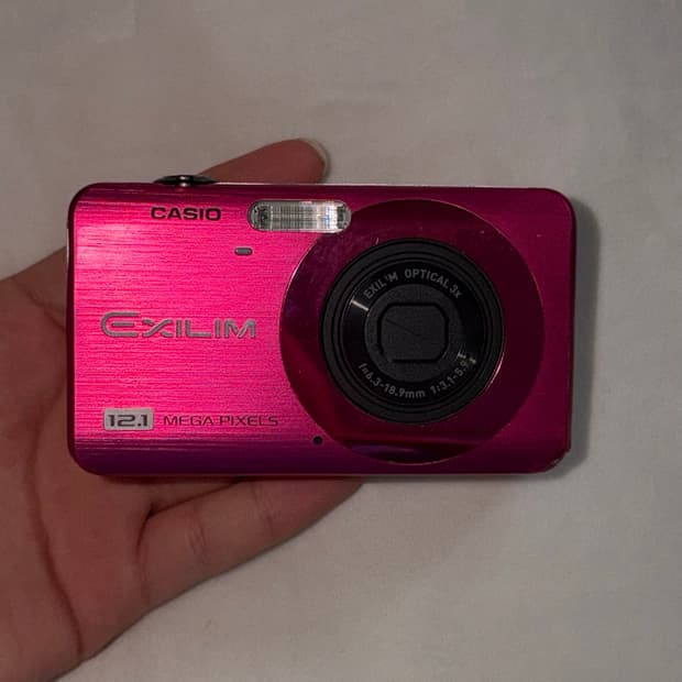 빈티지 디카 카시오 엑슬림 Z90 체리핑크 (CASIO EXILIM EX