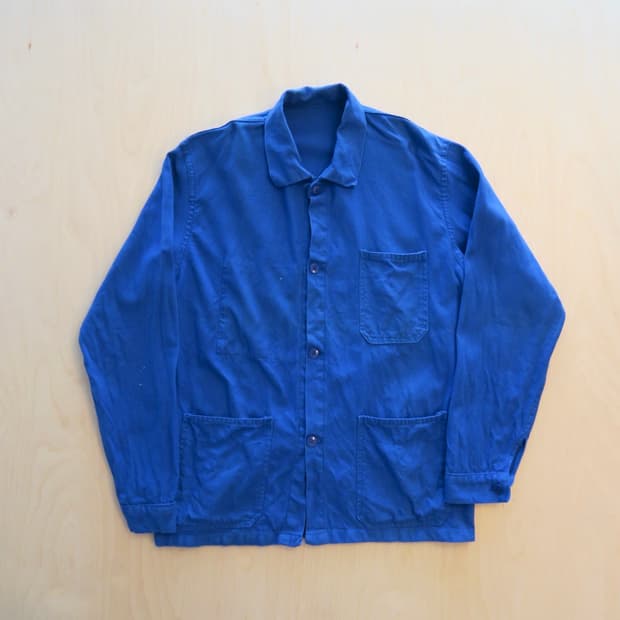 프렌치 워크자켓 | 블루 데님자켓 