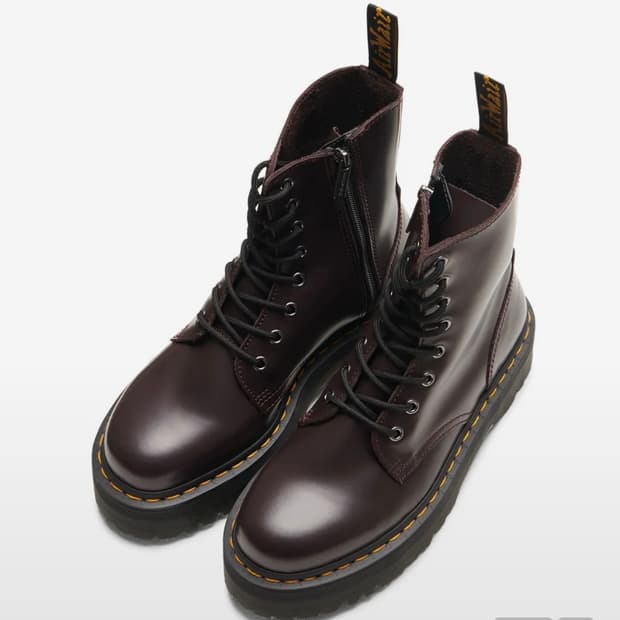 닥터마틴 제이든 버건디 스무스 230