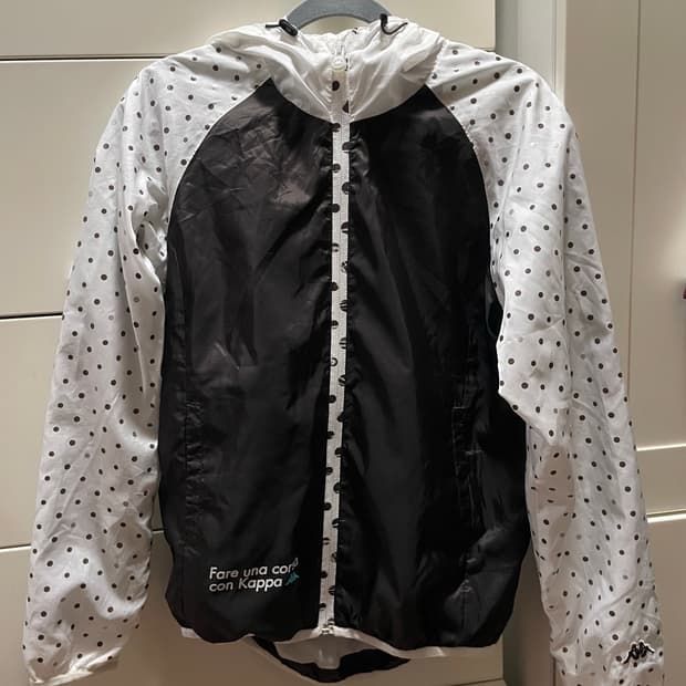 vintage 카파 도트 점퍼