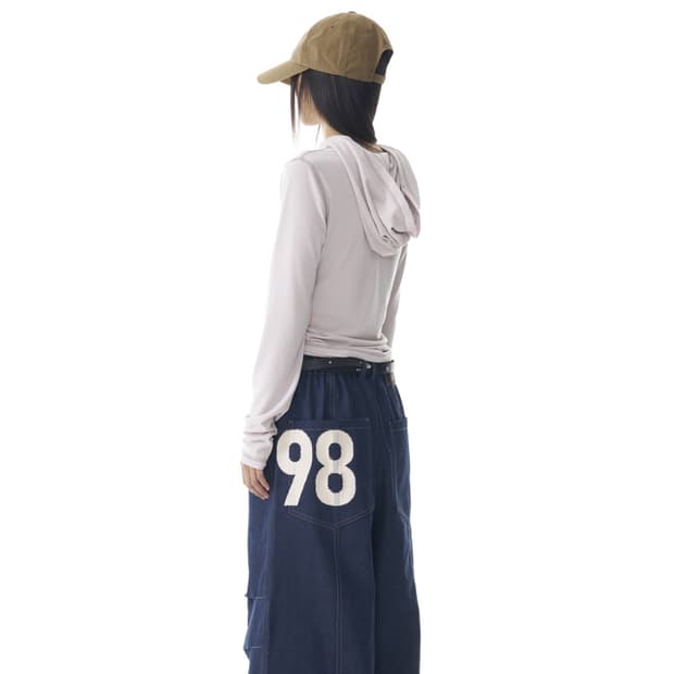 아캄 Aakam : 98 Printed 데님 (blue)