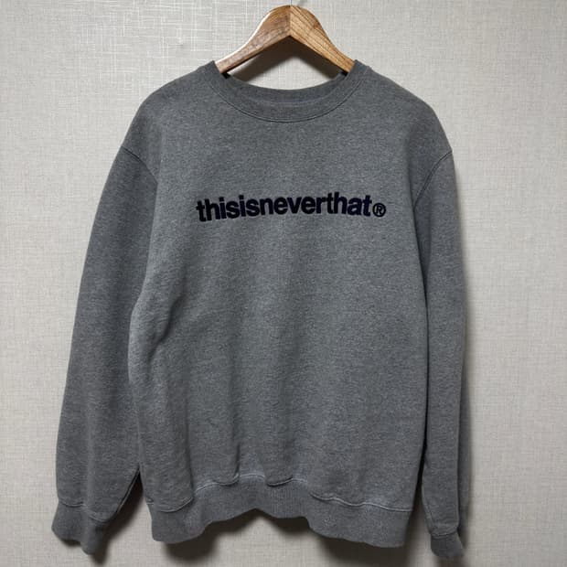 디스이즈네버뎃 맨투맨 L