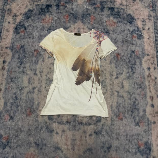 Goa 00s archive feather half t shirts