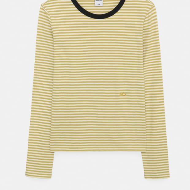 엔조 블루스 더블 로고 스트라이프 Lst (Yellow Stripe)
