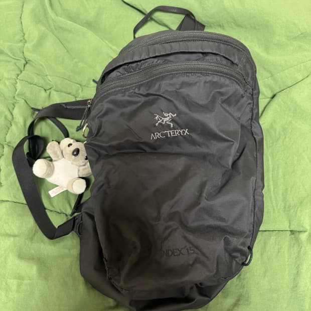 아크테릭스 인덱스 15 백팩 블랙