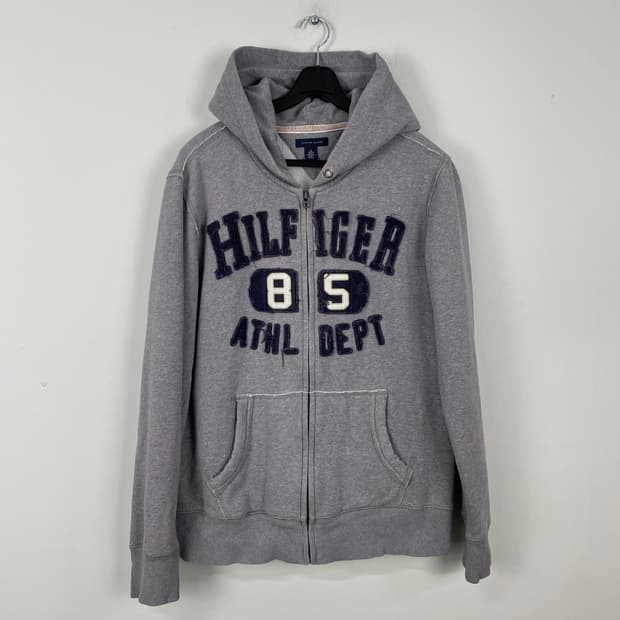 타미힐피거 로고 후드집업 <666>