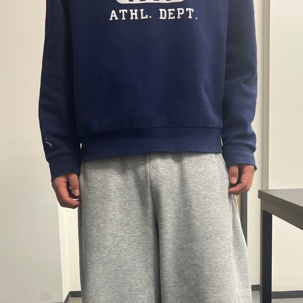 폴로 빅로고 맨투맨 L