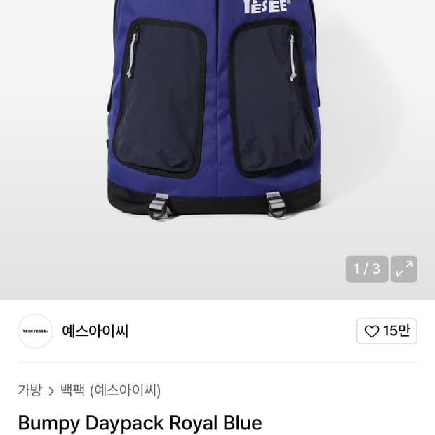 예스아이씨 가방