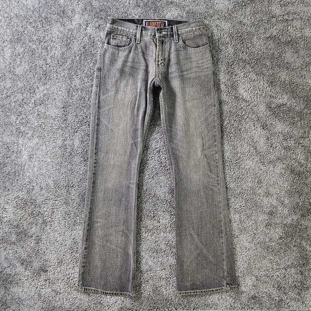 LEVIS 527 로우 부츠컷 데님 팬츠