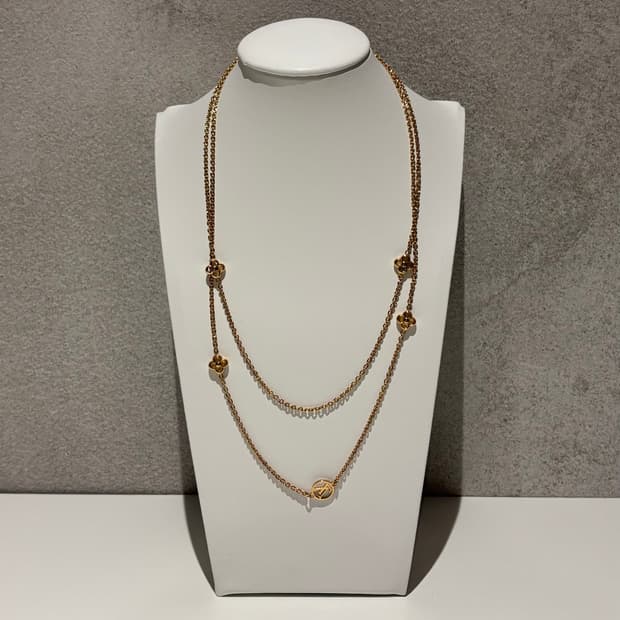 루이비통 플라워 롱 목걸이