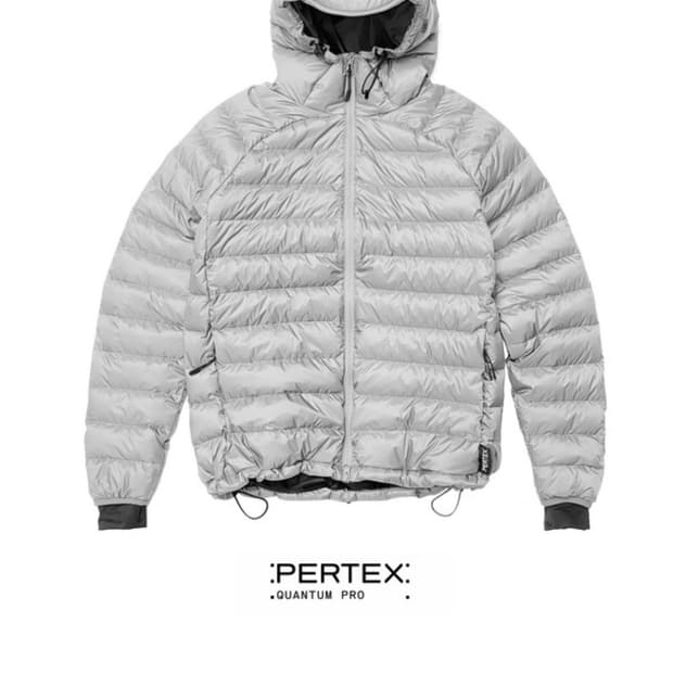 페더다운 그리드 경량패딩