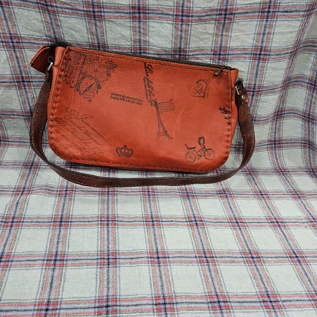 핸드메이드 가죽 숄더백