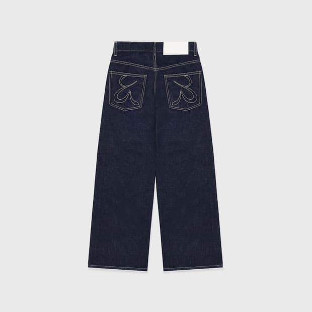 글로니 데님 청바지 901 LOW-RISE WIDE LEG JEANS