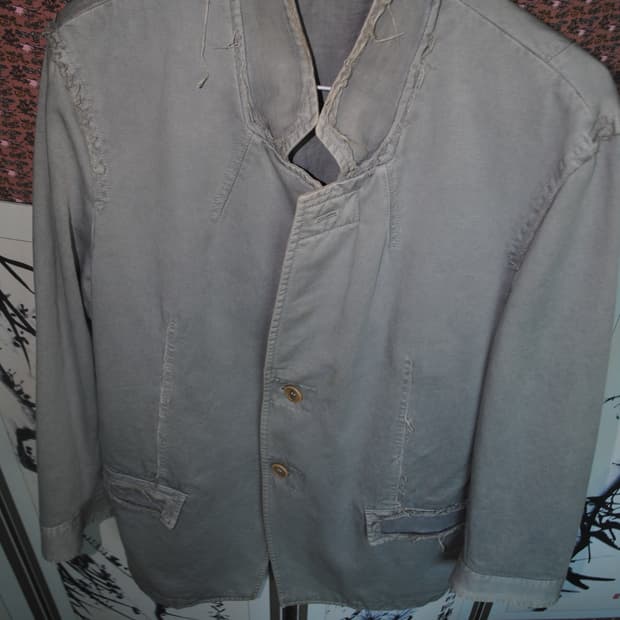 2000s 닐바렛 아카이브 그런지 코튼 자켓