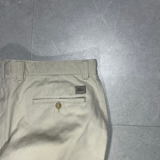 [36] 00s 라코스테 베이지 면바지 치노팬츠