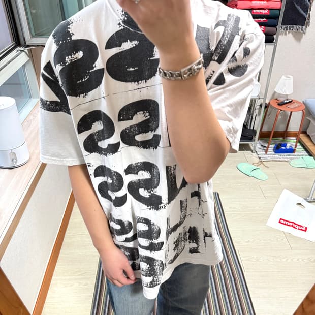 스투시 스탬프 반팔 티셔츠