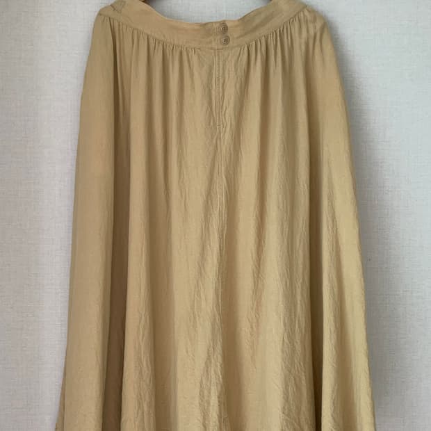 모리 브라운 롱 스커트