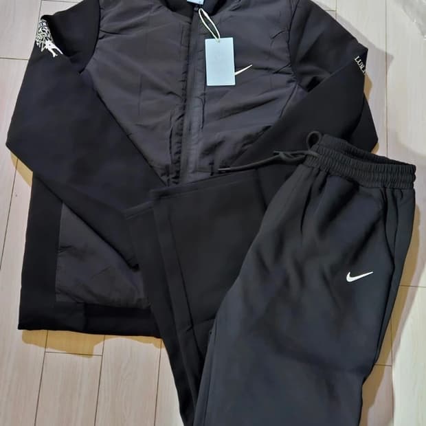 나이키 남성 골프웨어기모 상하의 세트