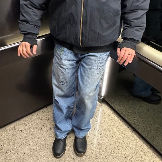 디네댓 다니엘 존스턴 데님팬츠