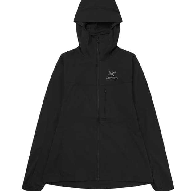 아크테릭스 스쿼미시 후디 블랙 w