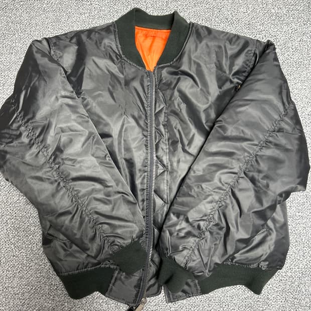 [택포/L] 로스코 건메탈 항공점퍼