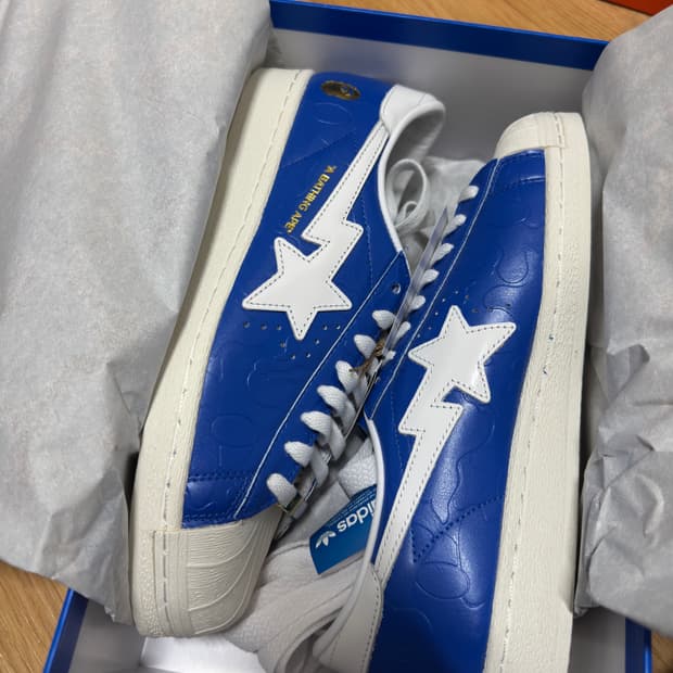 베이프 x 아디다스 슈퍼스타 270 새상품