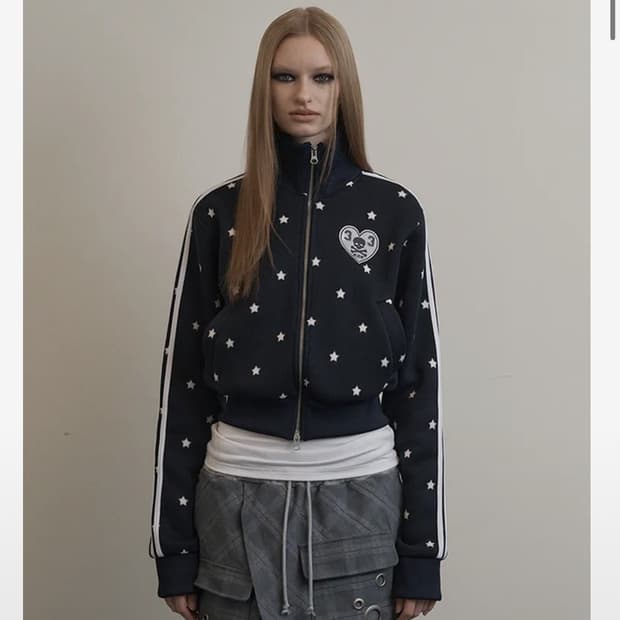 SETUP EXE star sporty zip-up
