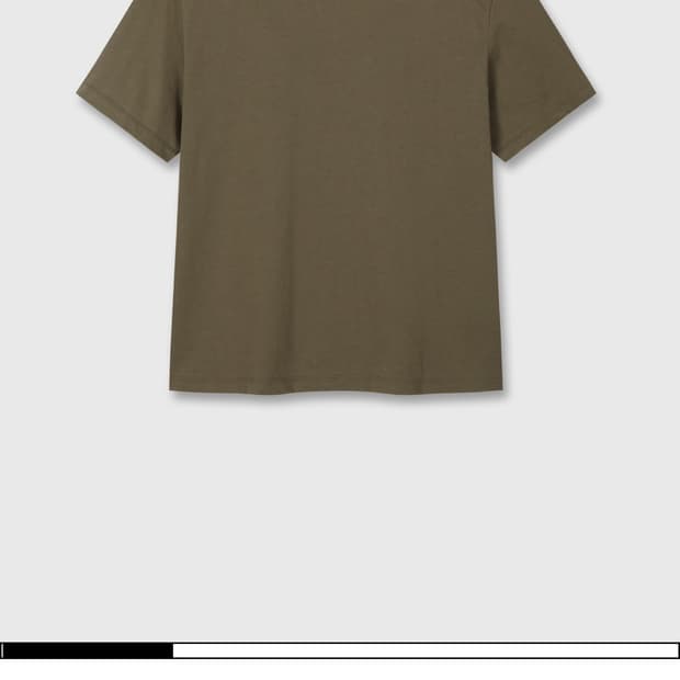에피센터투어리스트 반팔 Mono v neck t-shirts(Sepia)