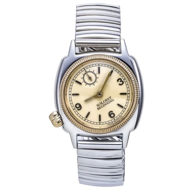 [L,32mm] 솔로이스트 vague watch 베이지