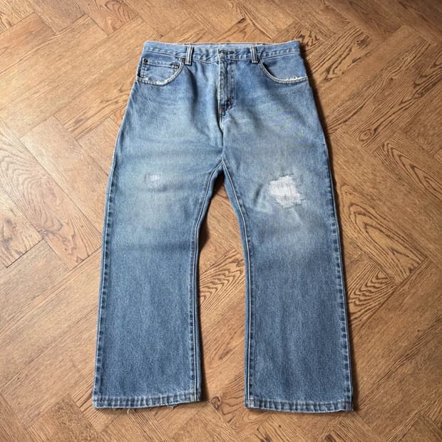 [32]리바이스 517 빈티지 워싱 리워크 플레어진 F59