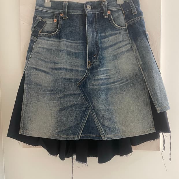 준야와타나베 데님 스커트