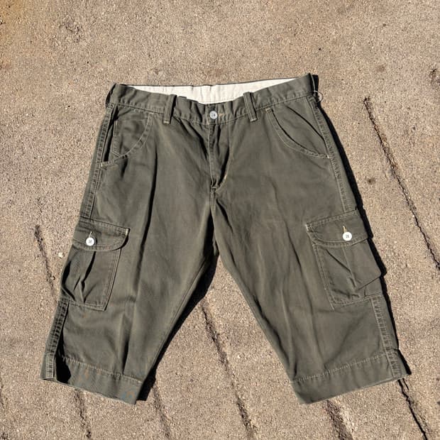 Levi’s 카키 카고 팬츠 34 