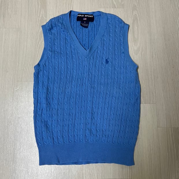 폴로 랄프로렌 브이넥 니트 조끼 베스트