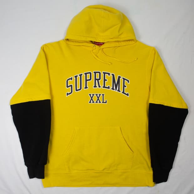 20SS 슈프림 XXL 투톤 후드