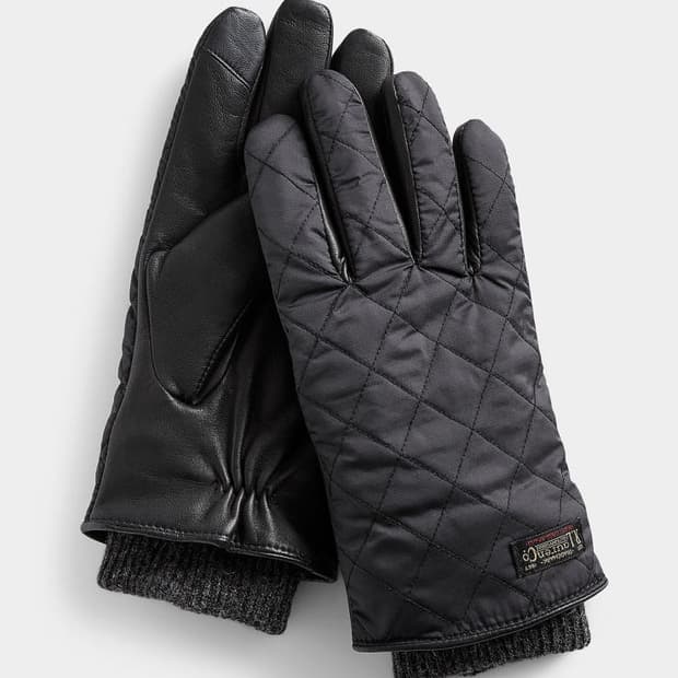 폴로 랄프로렌 25FW 퀼팅 양가죽 장갑(백화점)