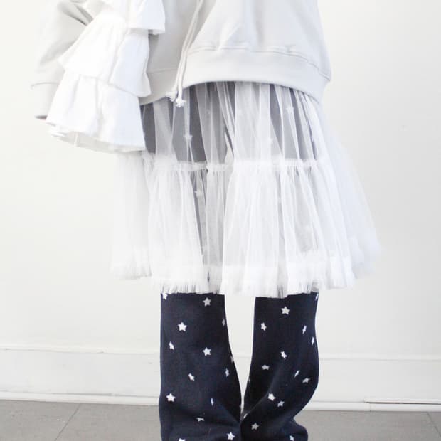 히피디피 웜 스타 부츠컷 팬츠/네이비