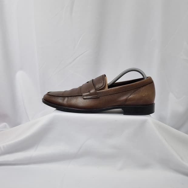 8 270 토즈 tods 페니 로퍼 구두 브라운