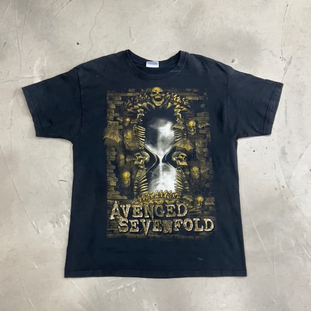 00s Avenged Sevenfold 투어 반팔티