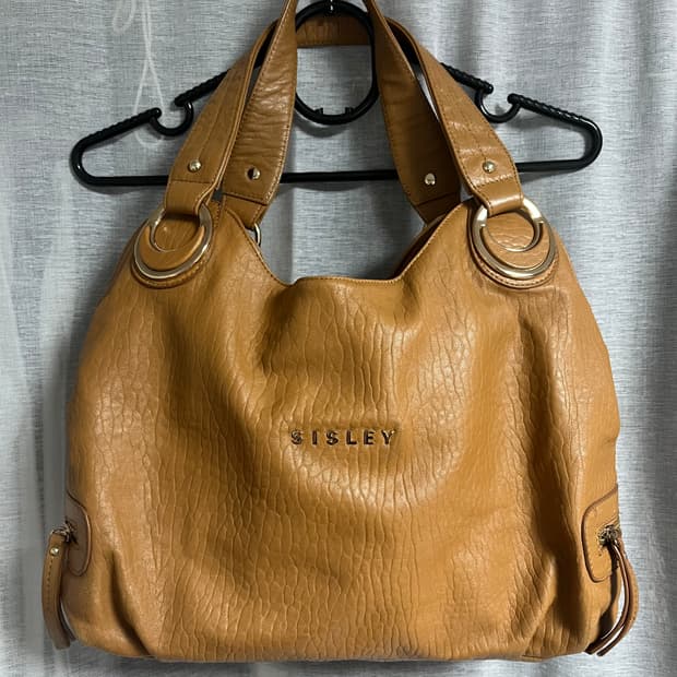 Sisley 시슬리 brown shoulder bag 브라운 숄더백
