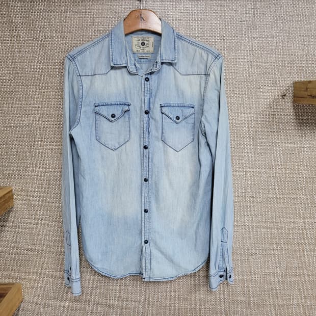 M 95사이즈 ZARA 데님 셔츠 자라