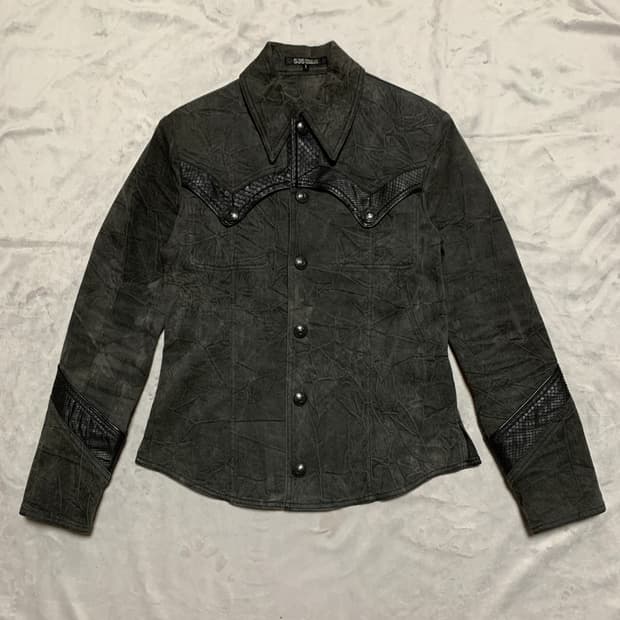 5351 pour les homme python denim jacket